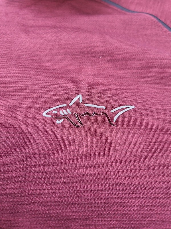 Greg Norman Play Dry Men's 1/4 Zip Long Sleeve Pullover Red Wine Burgandy Large gallery