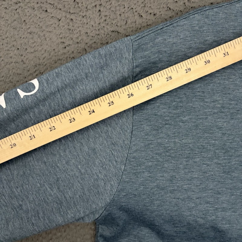 Salty Crew Premium Technical Tee Mens Large Blue UV Protection Long Sleeve Beach gallery