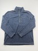 Eddie Bauer Pullover Mens Large Blue 1/4 Zip Knit Fleece Hiking Performance Top gallery