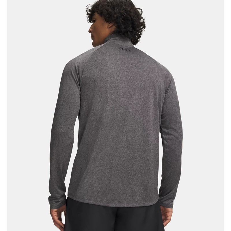 NWT Under Armour Men's UA Tech ½ Zip Long Sleeve in Carbon Heather size Medium gallery