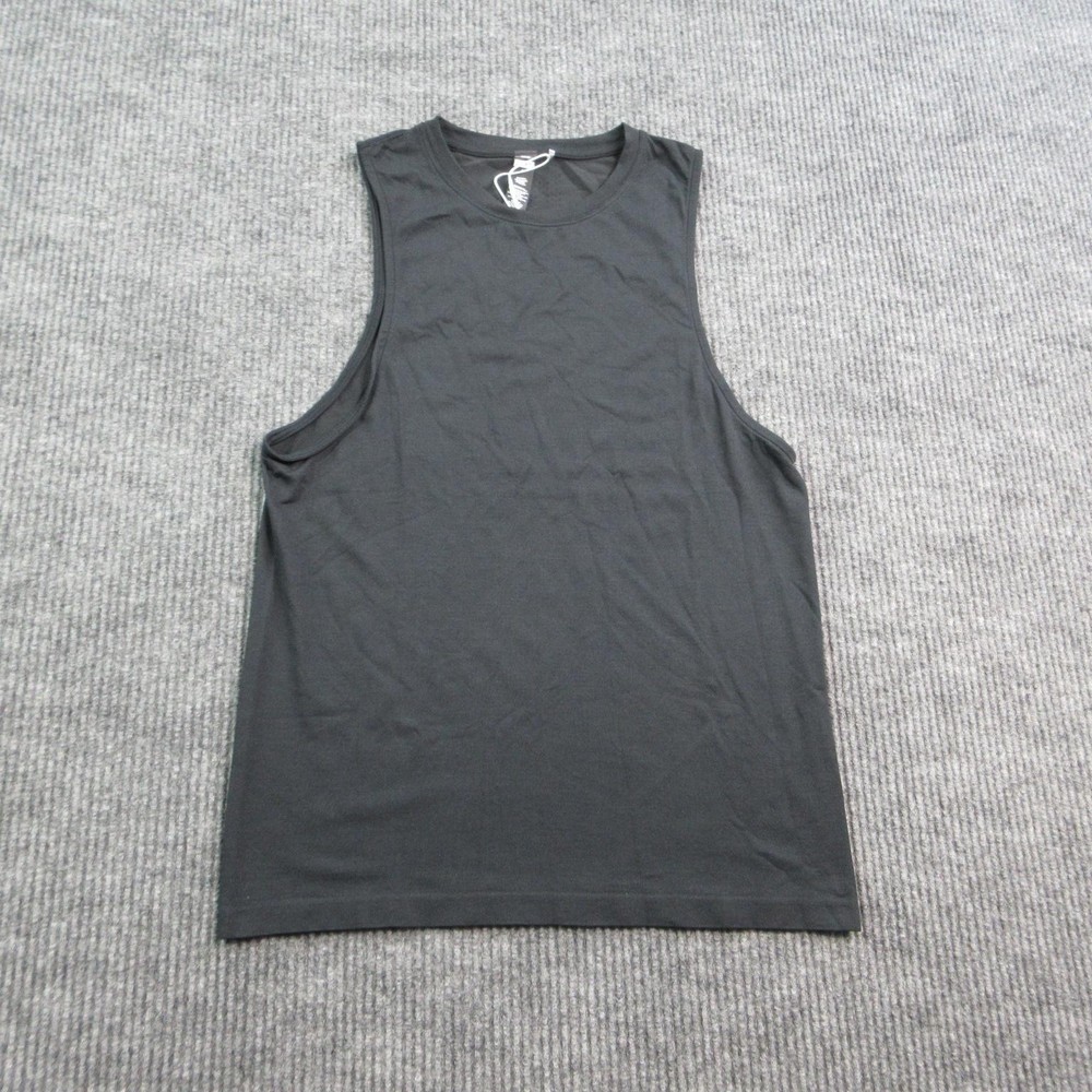 LSKD Tank Mens S Black AeroFLX+ Seamless Muscle Tank Moisture Wicking NWT