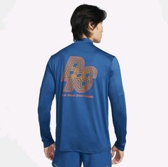 Nike Blue Ribbon Sports Men’s 1/4 Zip Running Top Blue FN3299-476 Men’s Size S
