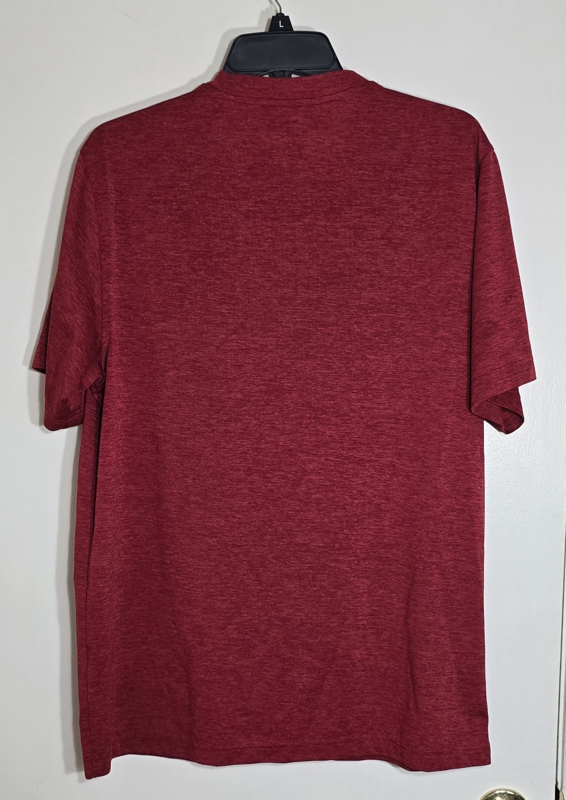 Callaway Opti-Dri Short Sleeve Performance Tee Red Golf Shirt Men's Size Large gallery