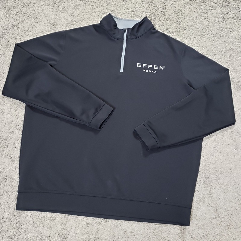 Effen Vodka Pullover Men L Black Performance 50 Cent Golf Active Distributor Rep gallery