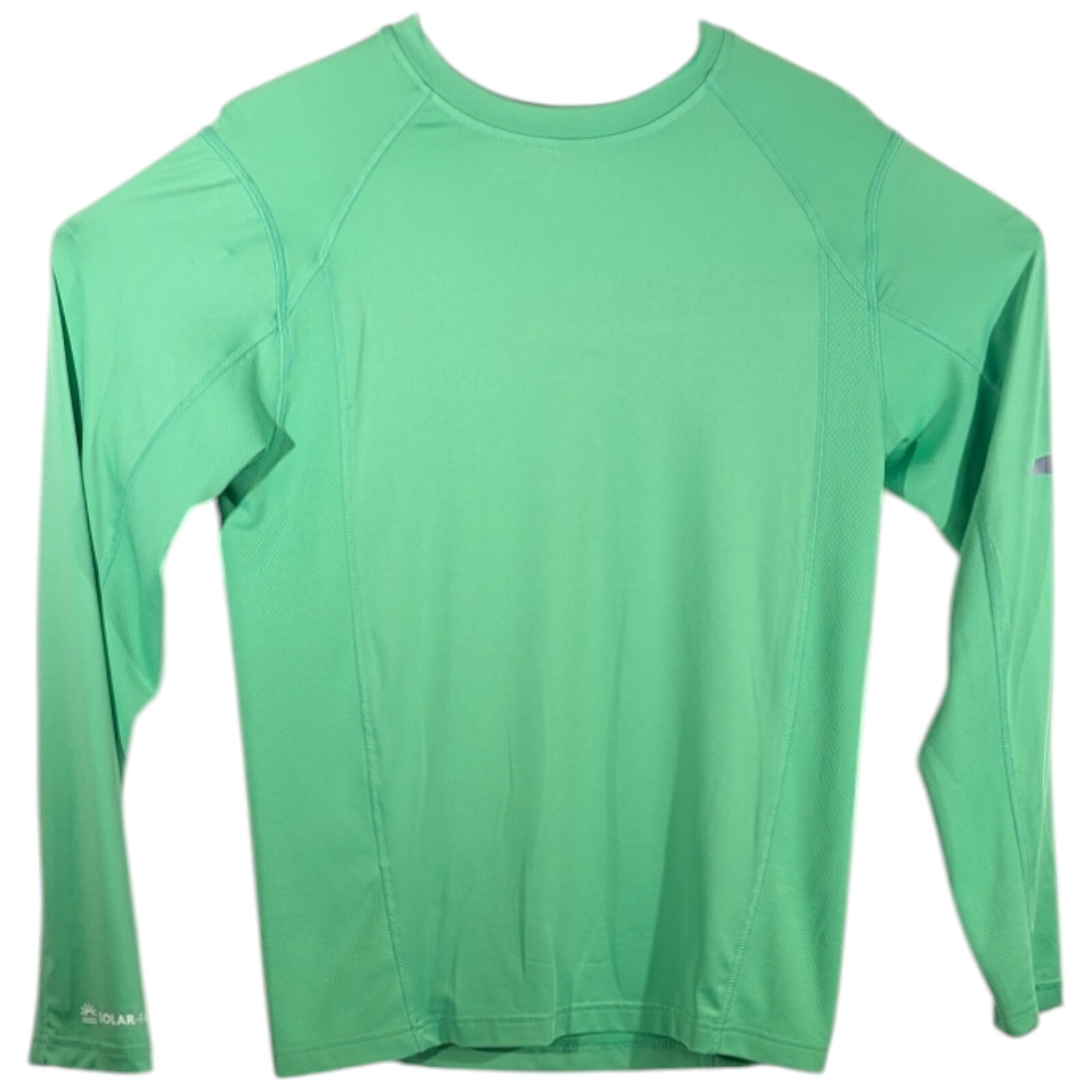 Habit Solar Factor Long Sleeve Performance Bright Green Shirt Mens Small 40 Plus gallery