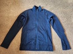 Lululemon Engineered Warmth Jacket. Size Small. Poseidon/black. Men’s.