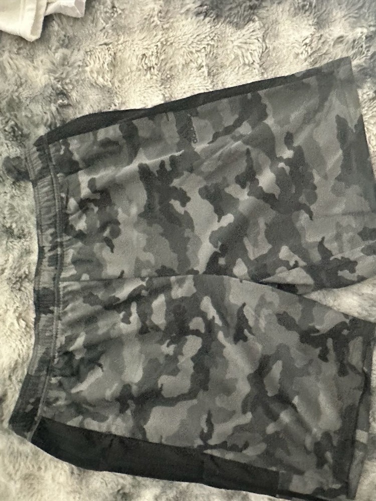 Adidas Men's Camo Fleece Athletic Shorts Size 2XL