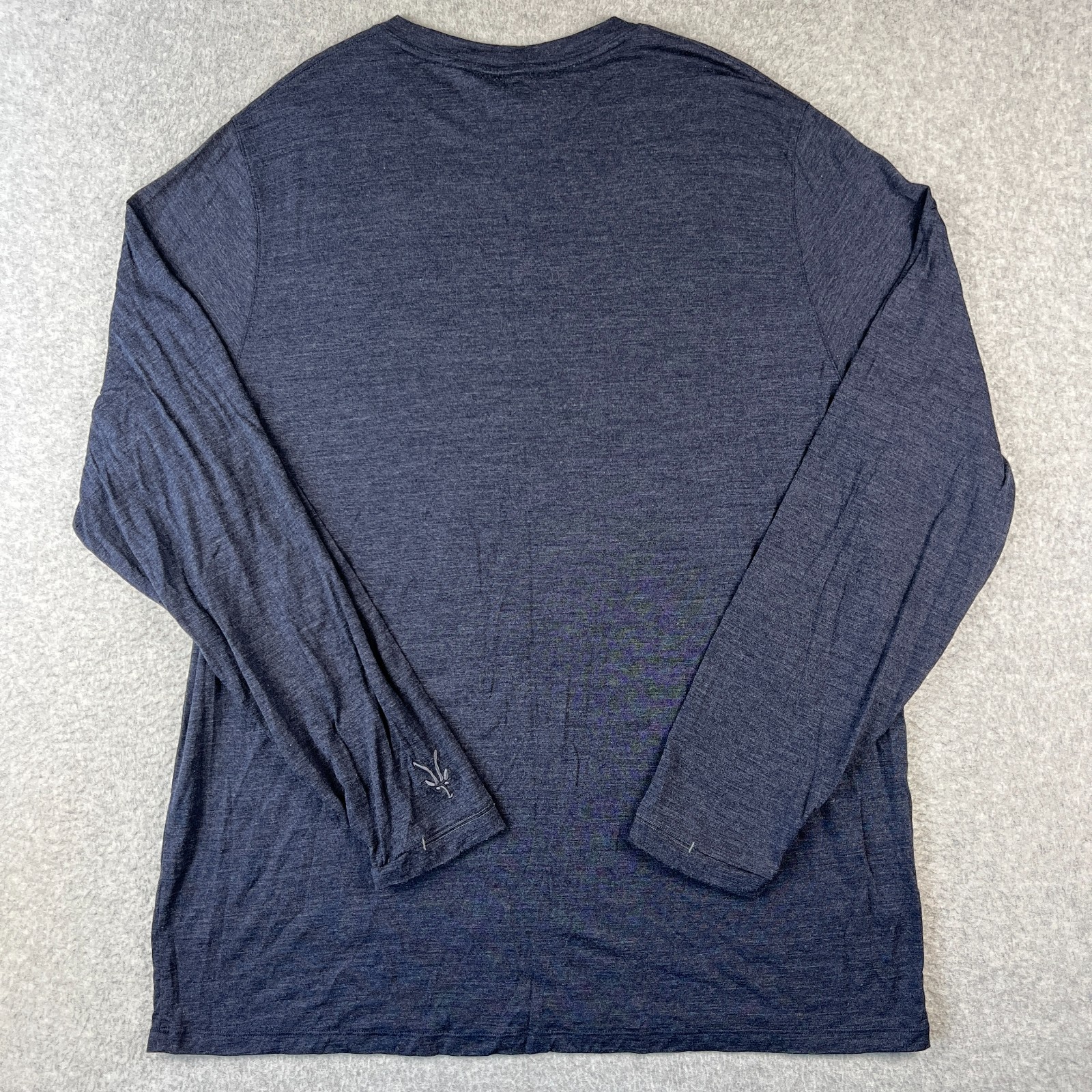 Ibex Merino Wool Silk Blend Shirt Long Sleeve Baselayer 2XL Mens Blue Hiking gallery