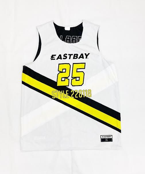 Holloway Eastbay Reversible Basketball Jersey Men's S L XL 2X 3X White Black