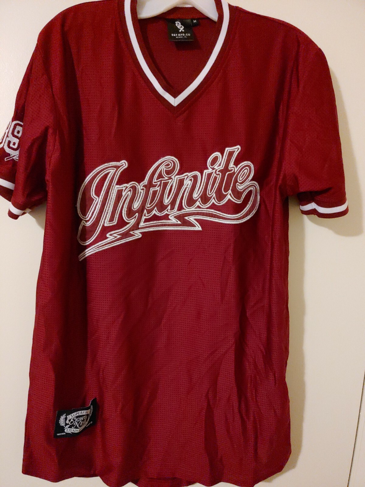 8&9 MFG Infinite Mens Jersey Medium Superfine Ready Rolled Hip Hop gallery