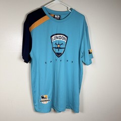 London Spitfire Overwatch League Jersey Shirt Men Crew Neck Short Sleeve Large
