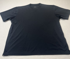 Cabela’s Men’s XL Tall Moisture Wicking Short Sleeve Pullover Shirt Black
