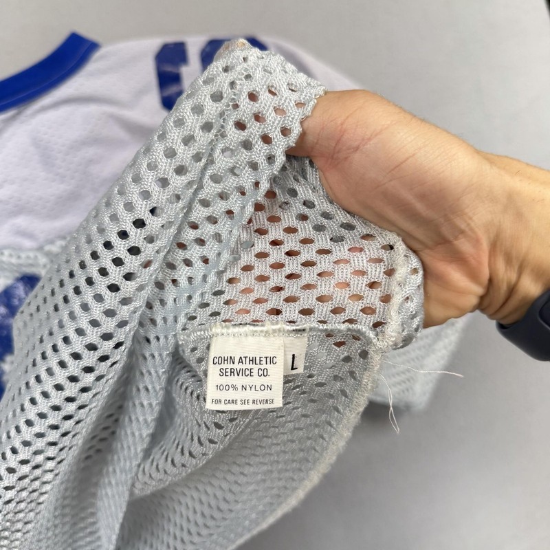 Cohn Athletic Service Co Shirt Mens Large White Mesh 67 Football Jersey Top gallery