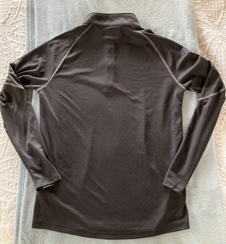 Under Armour US Open Tennis Top Pullover Small Loose Grey 1/4 Zip Shirt Jacket gallery
