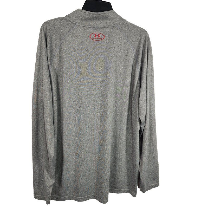 Under Armour Men's UA Tech 1/4 Zip Long Sleeve Shirt Size XL Heatgear Loose Gray gallery