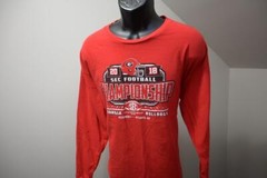 The Victory Tee Shirt UGA Georgia Bulldogs 2018 SEC Champions Red Mens 2XL XXL