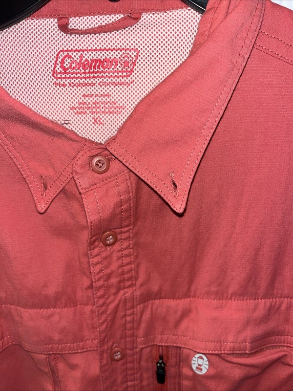 Coleman Men's Lightweight Stretch Quick-Dry Barbecue Shirt Size XL gallery