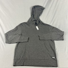 Straight Down Golf Hoodie Grove Sleeve Logo Medium Dark Gray Cotton MSRP $144