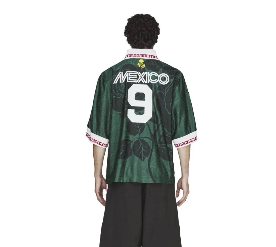 Willy Chavarria Adidas Mexico Soccer Jersey - Size M - Green - KU7803 gallery
