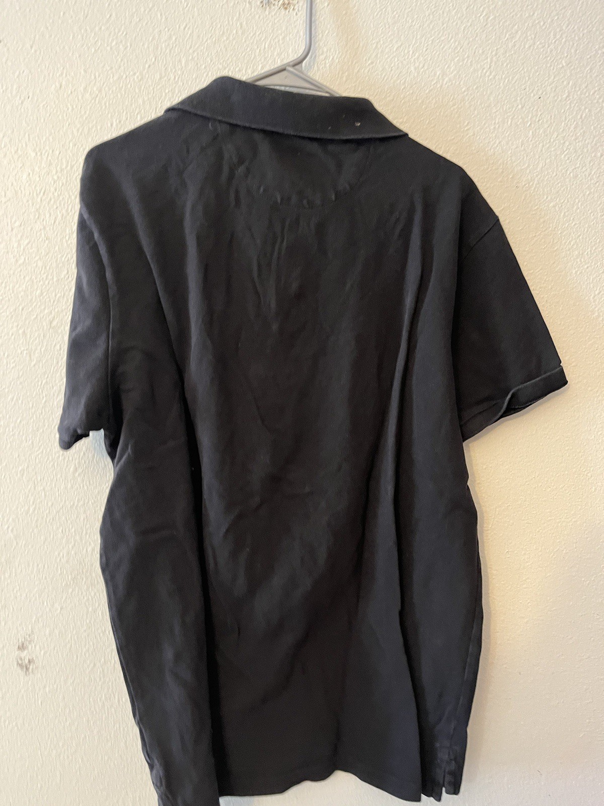 AMERICAN EAGLE OUTFITTERS Super Soft AEO MEN'S POLO SHIRT Size XL Black gallery