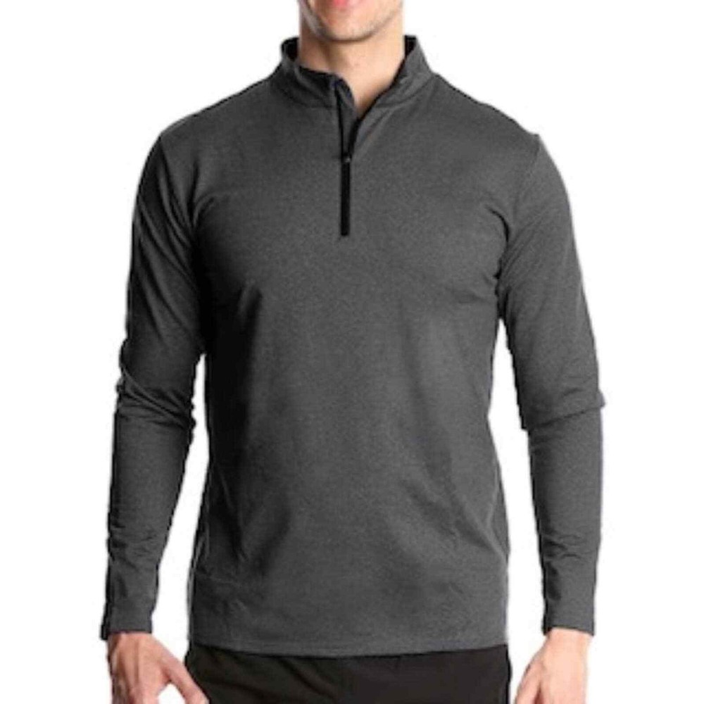 Fort Isle Men's Long Sleeve Half-Zip Pullover Size Medium