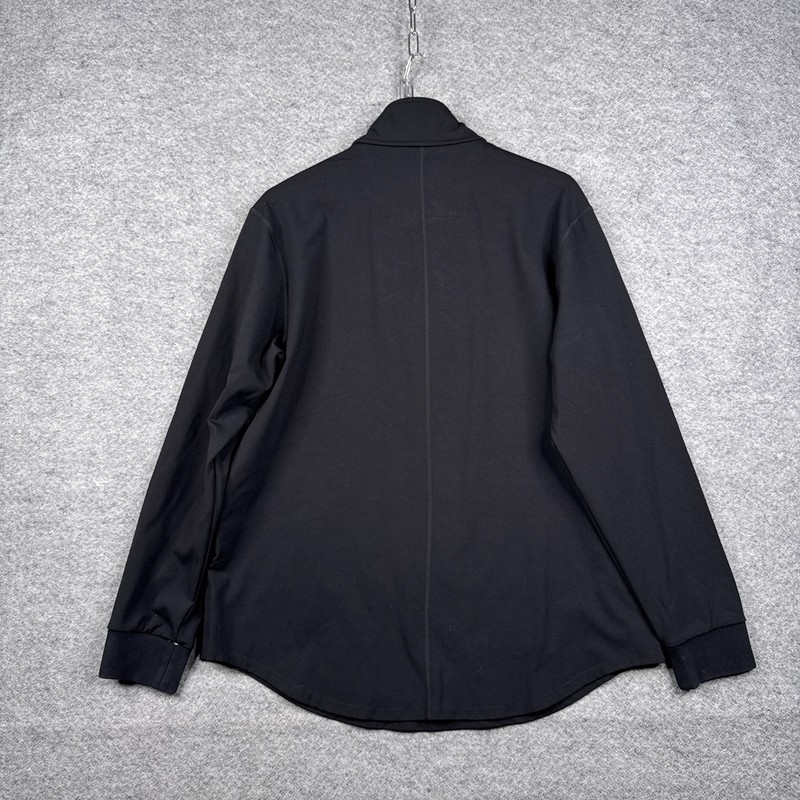 Bylt Elite Fairway Pullover Jacket Mens Large L Black Performance Golf gallery