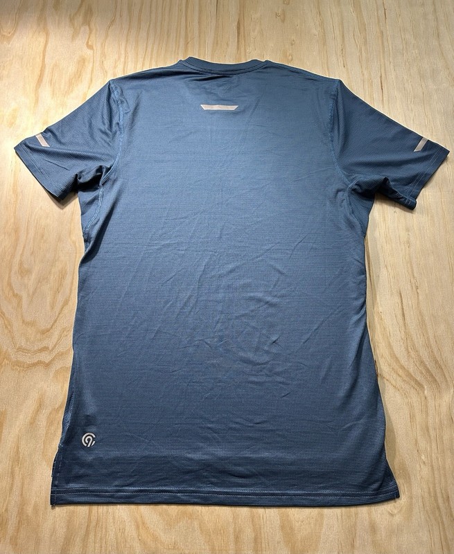 C9 by Champion Men’s Medium Shirt Blue Duo Dry Short Sleeve Running Athletic M gallery