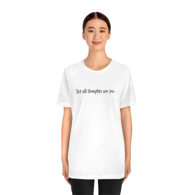 Bella & Canvas Short Sleeve Tee "Thoughts" m gallery