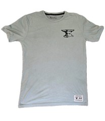 Under Armour Project Rock Iron Paradise Wrecking Crew T-Shirt Gray Mens MD
