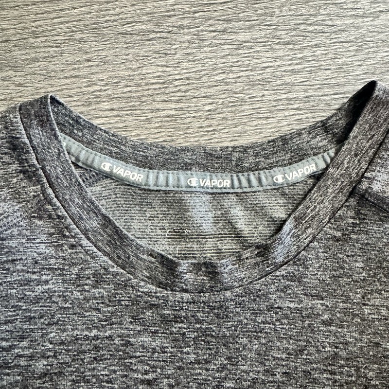 Champion Vapor Power Train Muscle Shirt Men's Large Gray gallery