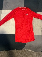 Under Armour Size Small Men’s HeatGear Long-Sleeve Shirt