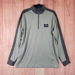 Nike Running Quarter Zip Pullover Mens Large Dri-Fit Swoosh Mercy College