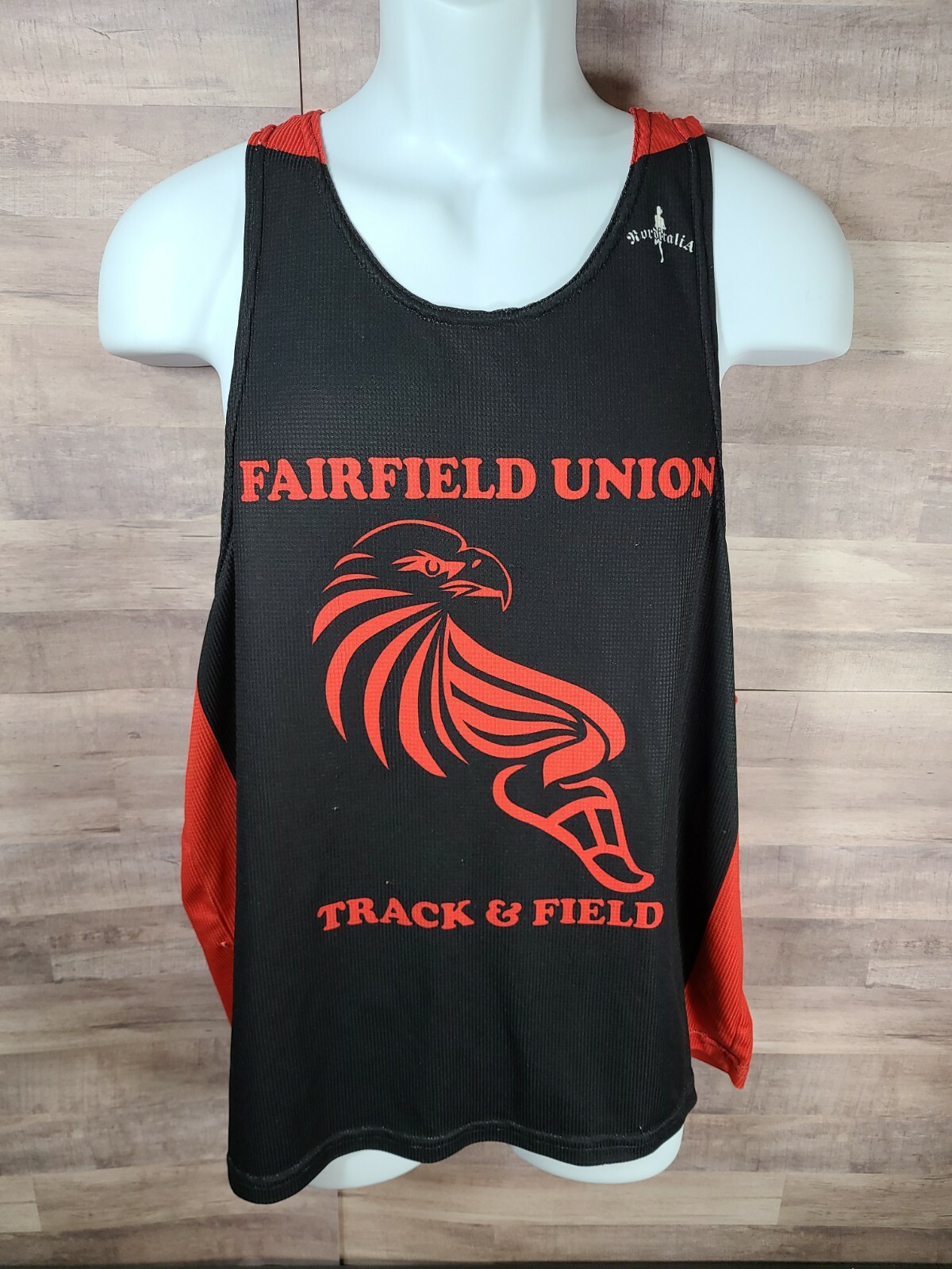 Fairfield Union High School Mens Track Jersey Rushville Lancaster Ohio Size XL gallery