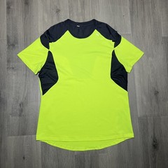 Lululemon Mens XL Metal Vent Tech Stretch Performance Running High Visibility