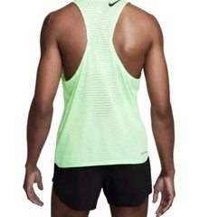 Size Small Nike Aeroswift Singlet Green Barely Volt Running FN4231-376