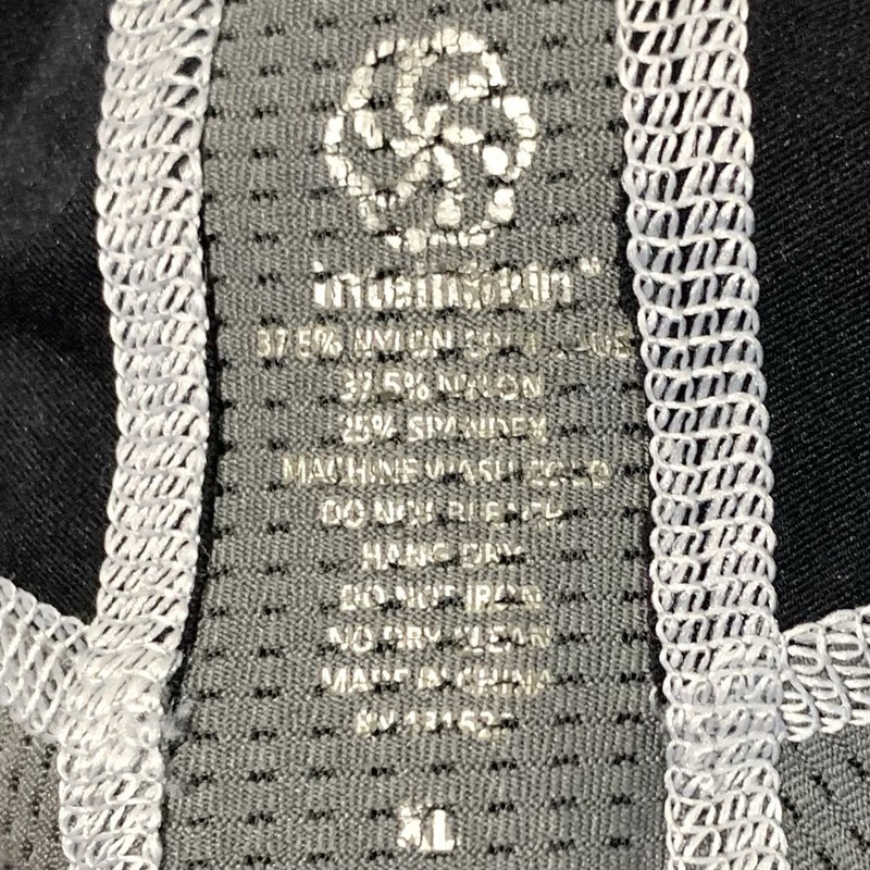 IntelliSkin Foundation Men’s Compression Posture Shirt XL Black Gray Zip S/S gallery