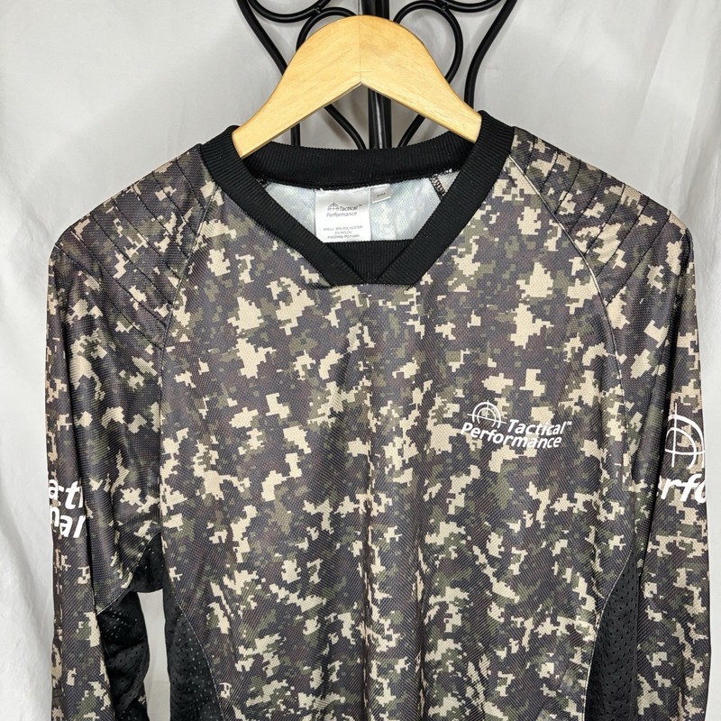 Tactical Performance Long Sleeve Camo Shirt SzS/M Vented Lightweight Hunt Fish gallery