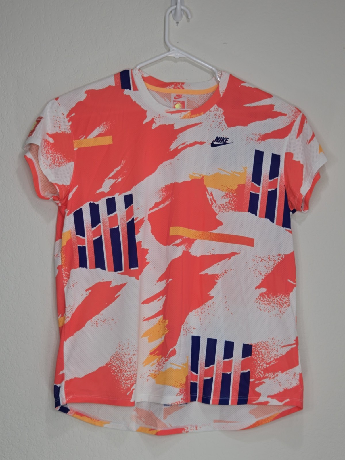 Nike Challenge Court 2020 Andre Agassi Tee Rare Size XL Mens gallery