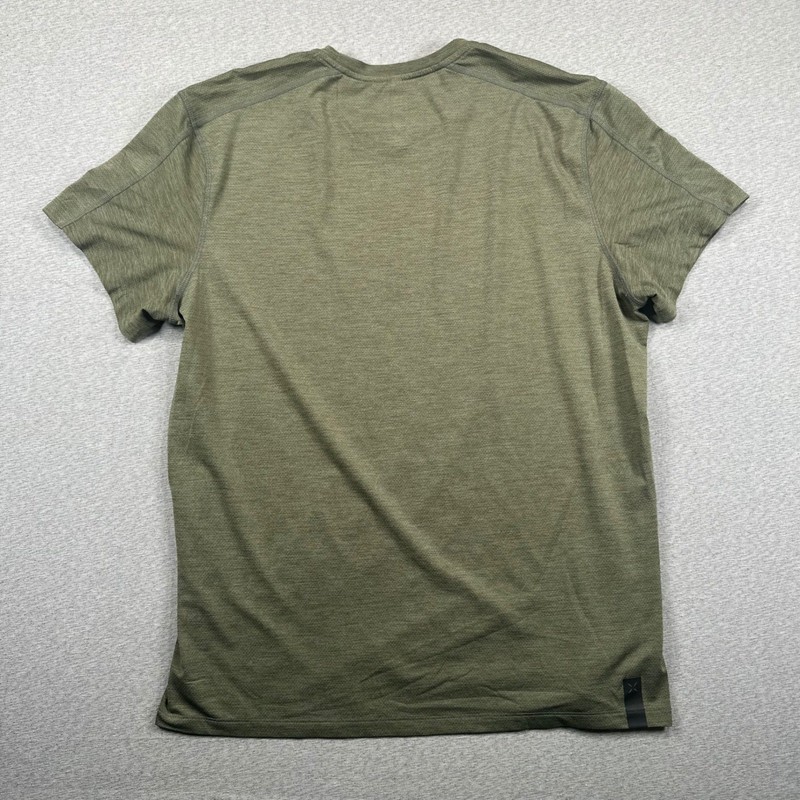 Ten Thousand Versatile Shirt Mens L Olive Green Heather Training Tee TTKT009 gallery