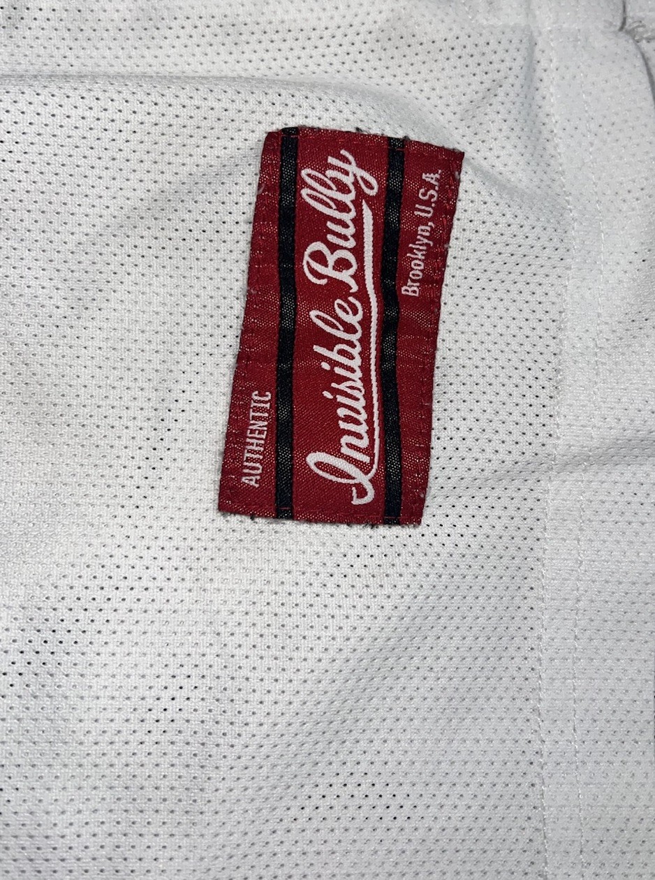 Bad Boy Men’s White/Black Mesh Polyester Jersey Tank Graphic Logo Crew M gallery