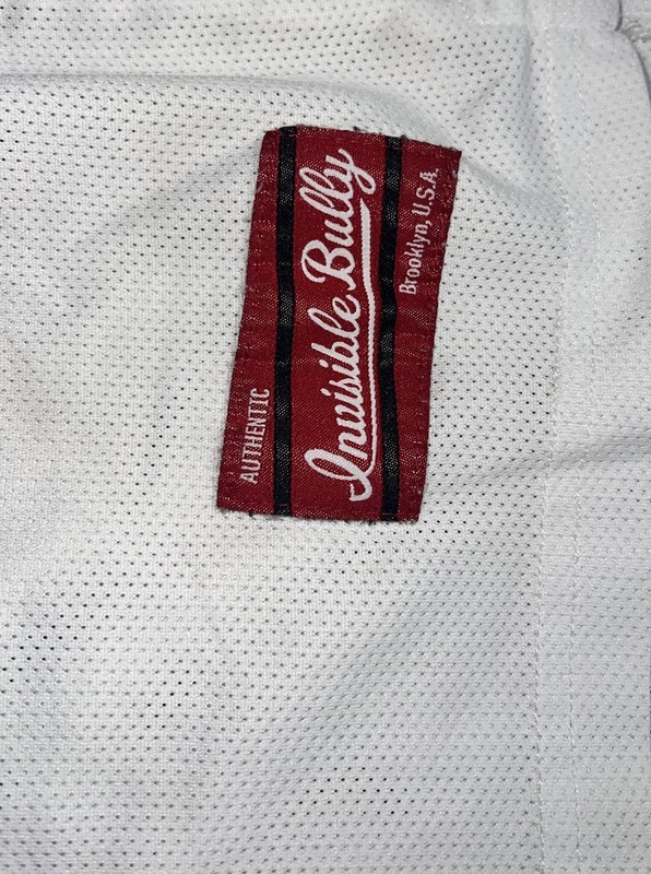 Bad Boy Men’s White/Black Mesh Polyester Jersey Tank Graphic Logo Crew M gallery