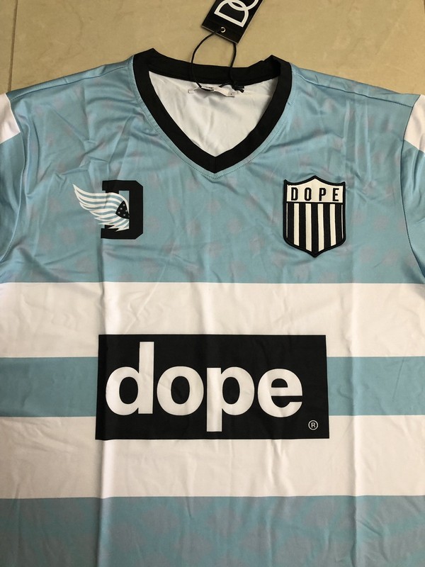 Dope Diego Soccer Jersey Blue Size 2x gallery