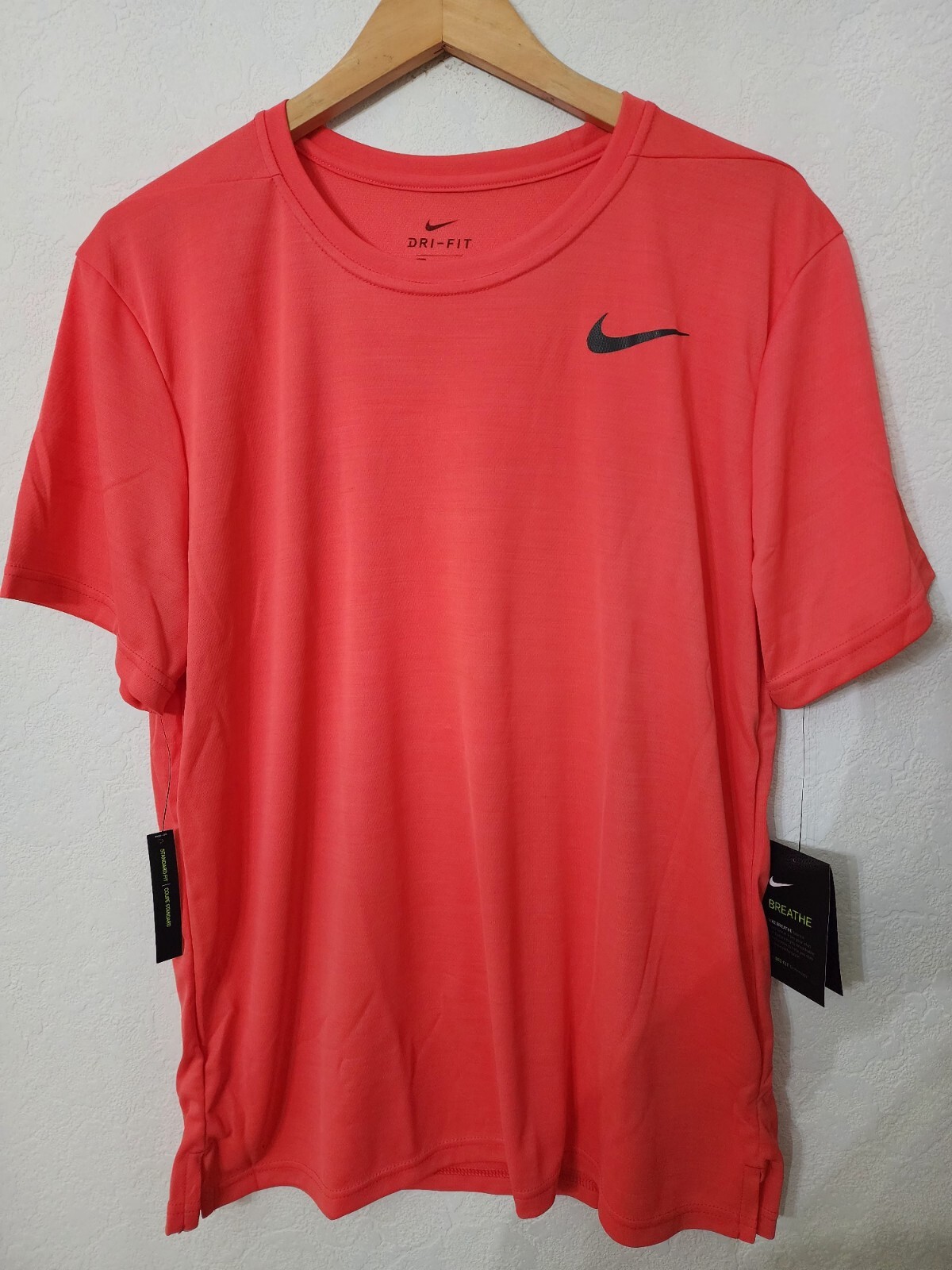 Nike Superset Breathe Training Top Size 2XLarge Men's AJ8021 850 Ember Glow Nwt gallery