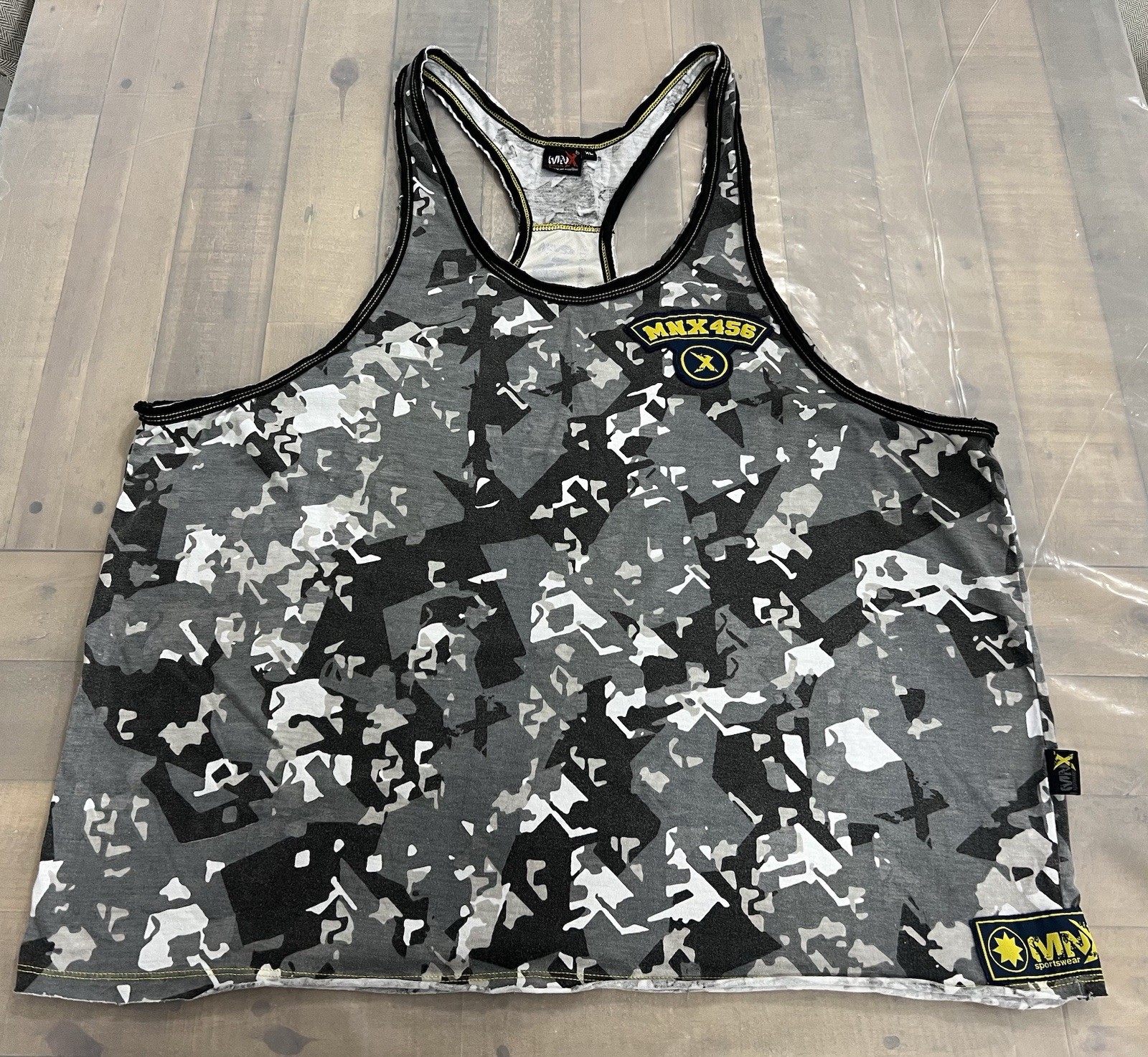 MNX Bodybuilding Stringer Size XL/XXL Embroidered Patch Logo gallery
