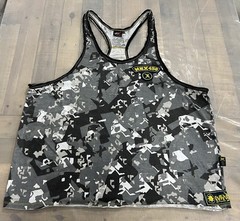 MNX Bodybuilding Stringer Size XL/XXL Embroidered Patch Logo