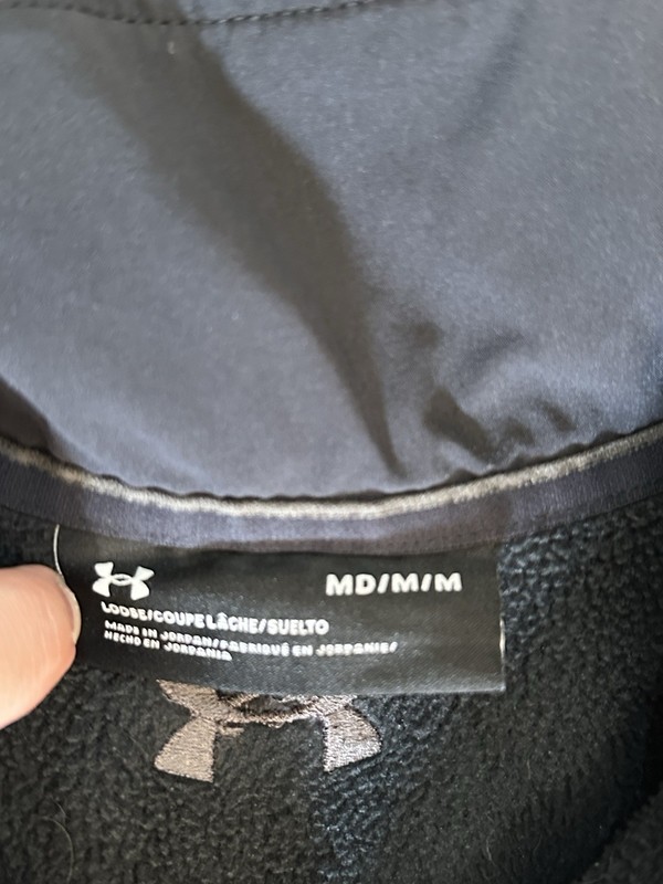 Under Armour Sweater Long Sleeve 1/4 Button Up! Lot of 2. Medium gallery