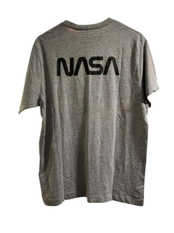 NASA T-Shirt BNWT Men’s Medium Grey Logo Tee Space Graphic Cotton(BOX5) gallery