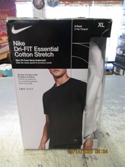 One New Nike Dri Fit Cotton Stretch Men’s XL Short Sleeve T Shirt NWT FREE Ship