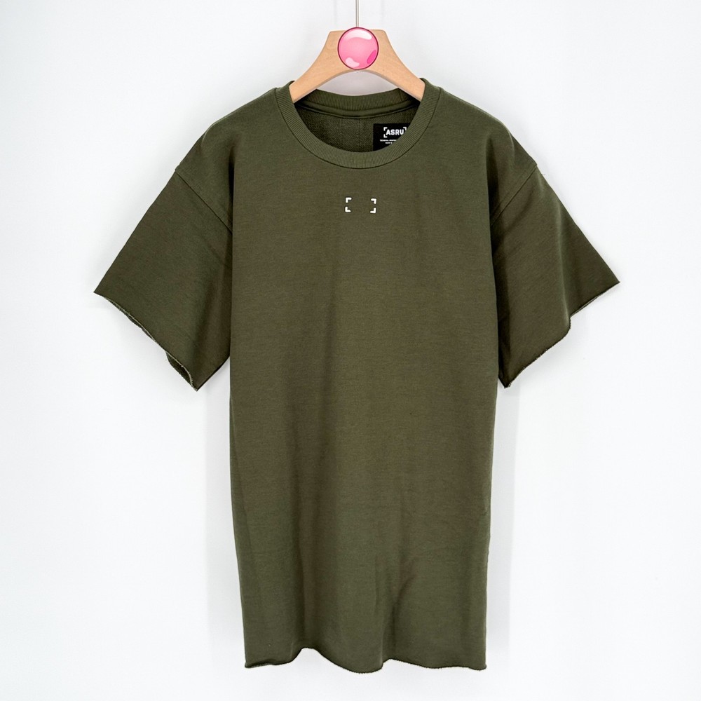 ASRV Technical Sportswear Performance Training Workout T-Shirt Olive Men’s Small