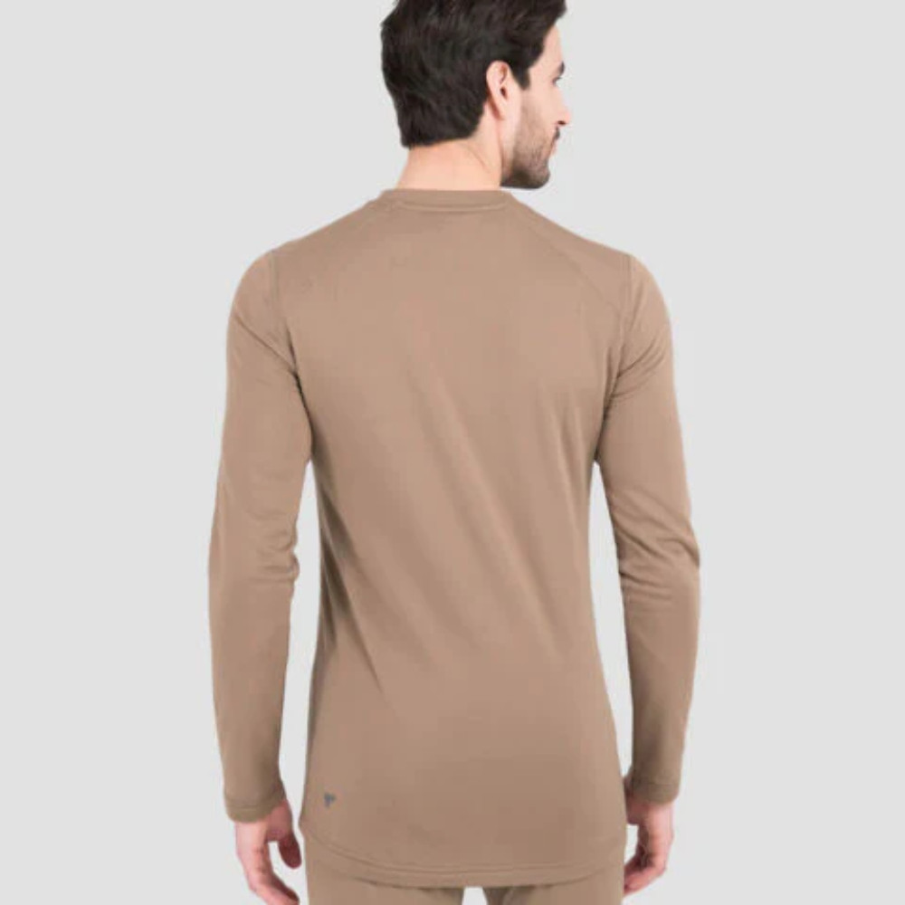 Terramar W8369 - Men's 4.0 Men's Military Fleece Heritage Crew - Mil. Brown 224 gallery